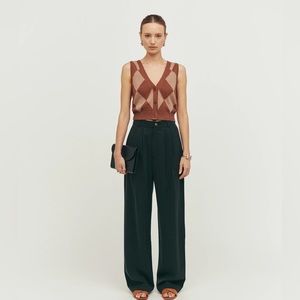 Reformation The Mason Pant Size 4 Petite